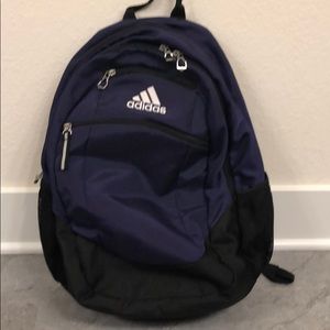 Purple Adidas Soccer Bag
